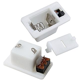 AG10*3/AG13*2 SWITCH 31*17*14MM - Батарейный отсек AG10*3/AG13*2 switch 31*17*14 мм, закрытый