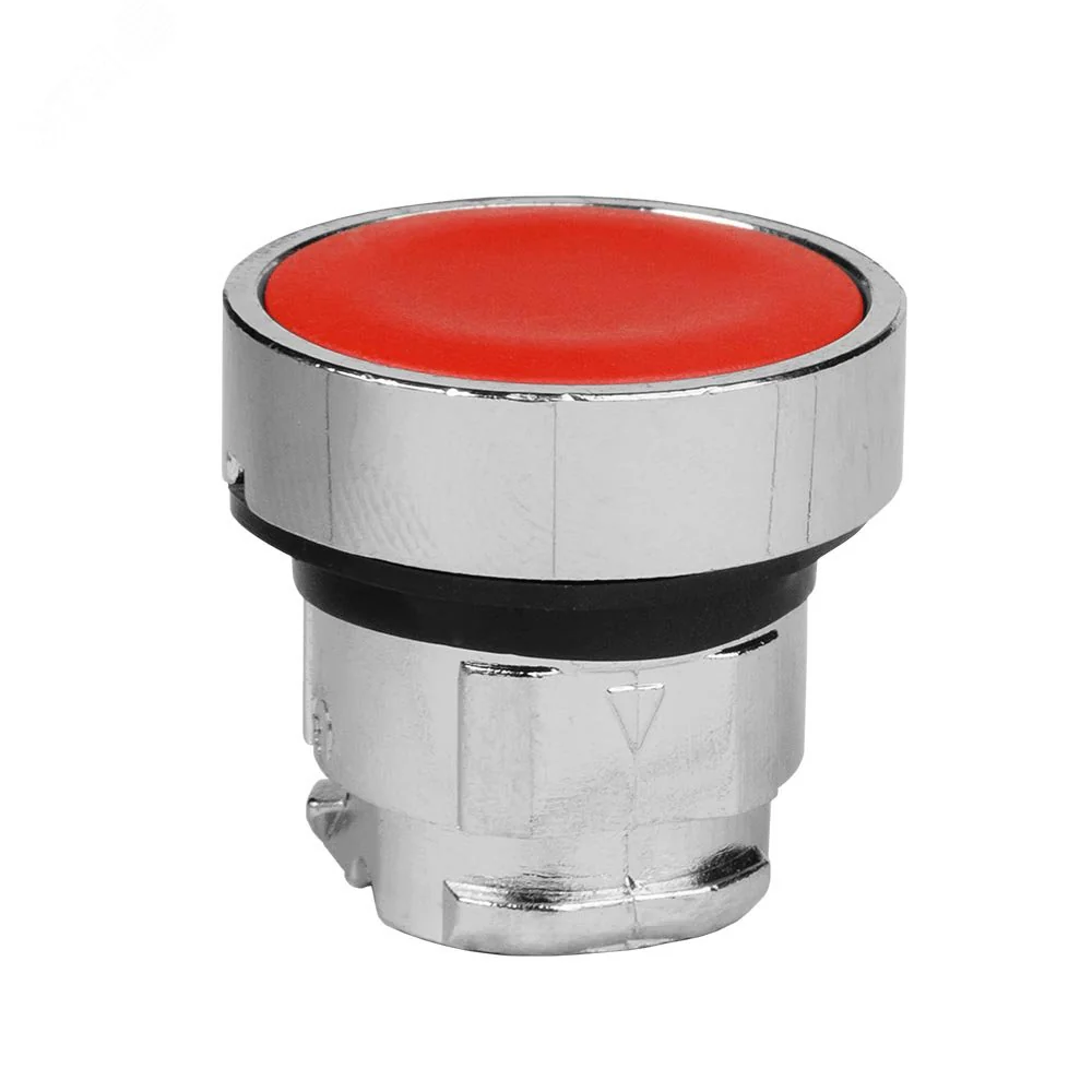 Головка кнопки OptiSignal D22 A4-P-4 красная металл ZB4BA4 332215