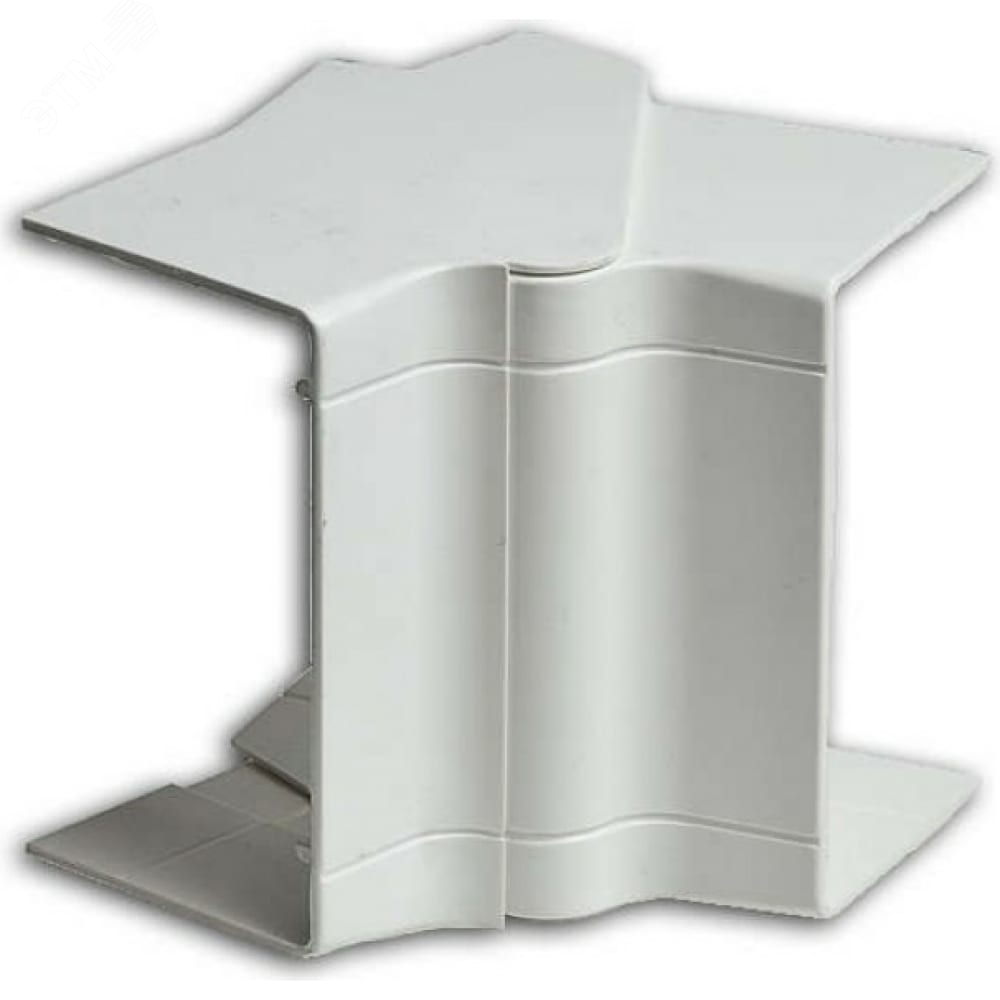 Угол для кабель-канала РКК внутренний 100х60/40 разводной бел. УВН-100х60