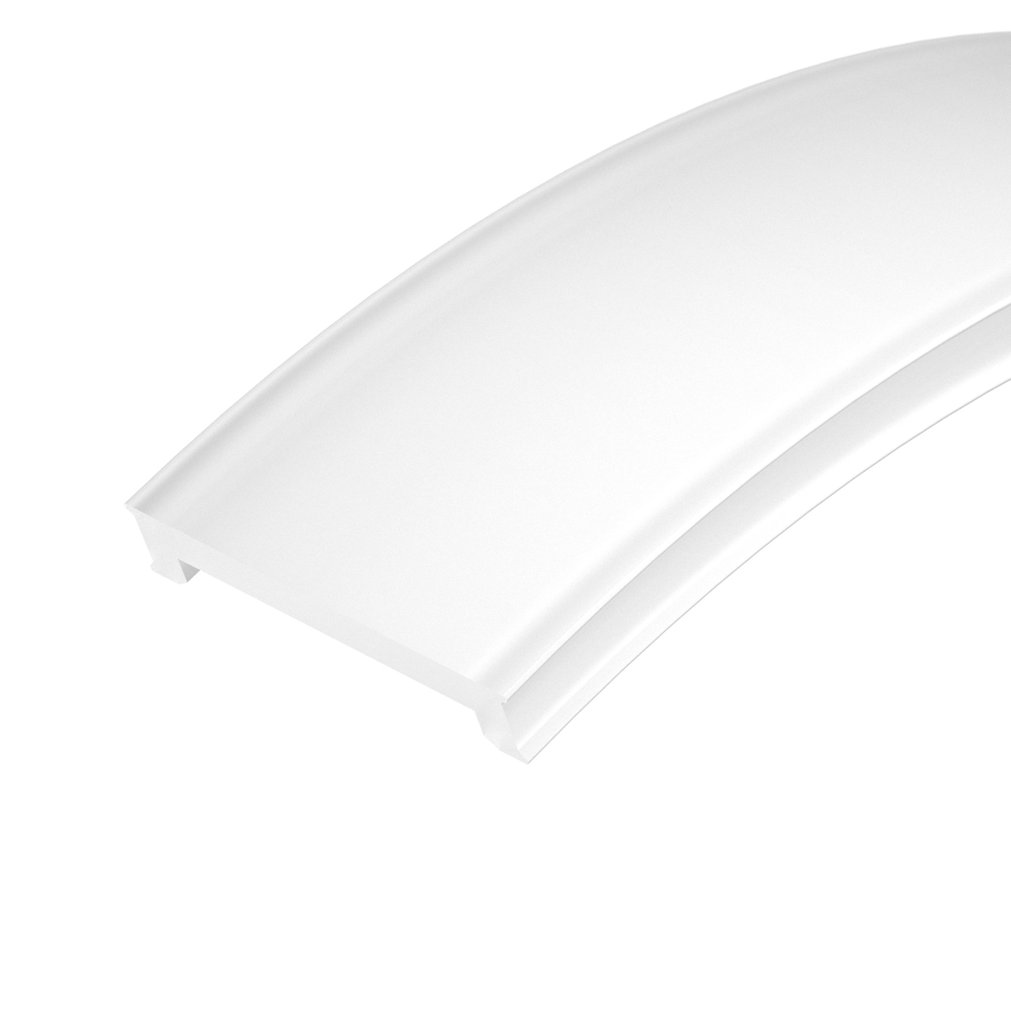 Экран FANTOM-W23-5000 SILICONE 040482 - Матовый гибкий экран к профилю FANTOM-BENT-3017. Материал -силикон. Длина 5000мм. Цена за 1м. Светопропускание 55%.