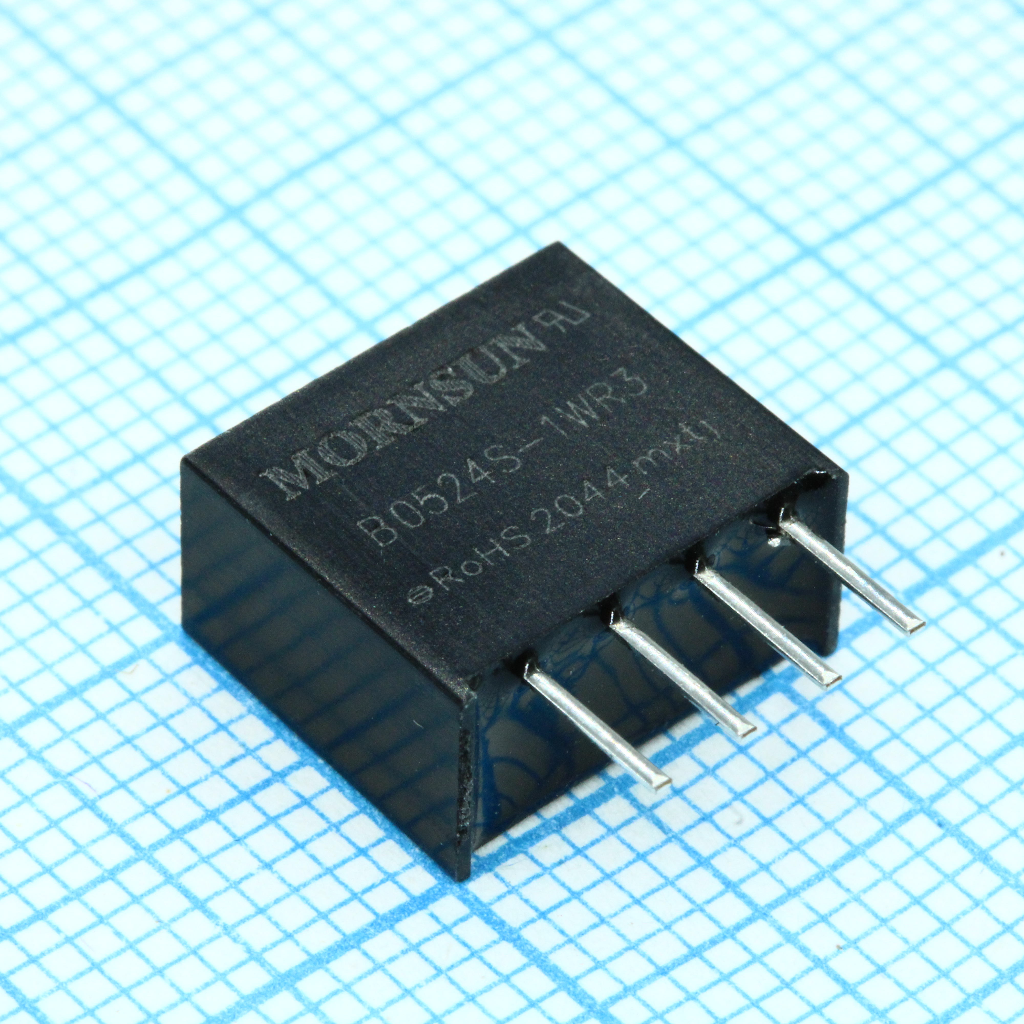 B0524S-1WR3 - DC/DC преобразователь, 1Вт, вход 4.5…5.5В, выход 24В/42мА