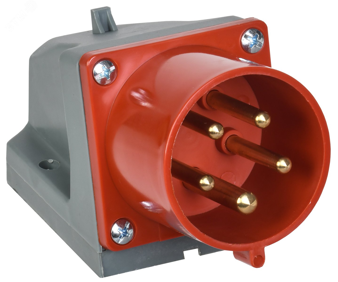 Вилка электрическая наружн. уст. 32А 3P+PE+N 380В IP44 ССИ-525 PSR52-032-5