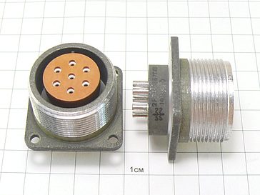 Розетка 2РТТ28Б7Г41В "5"