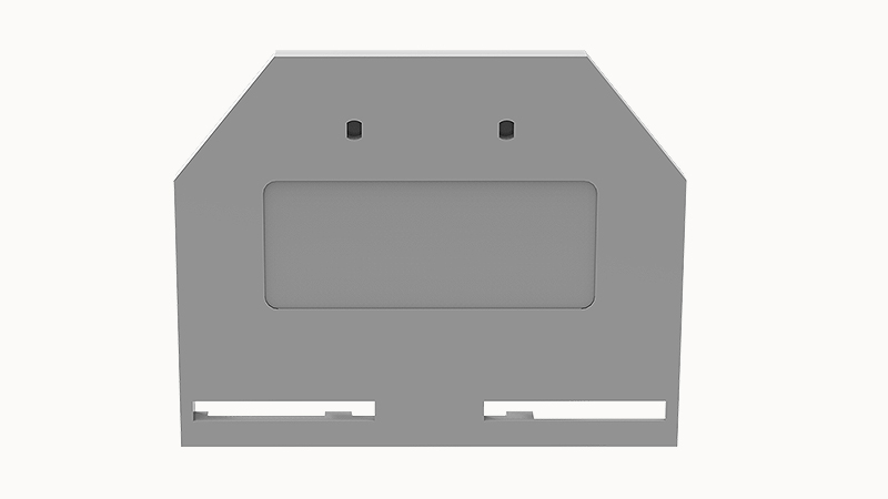 Торцевая крышка D-WS1.5-SD-01P-11 - Торцевая крышка, для клемм WS1.5-SD..., цвет: серый