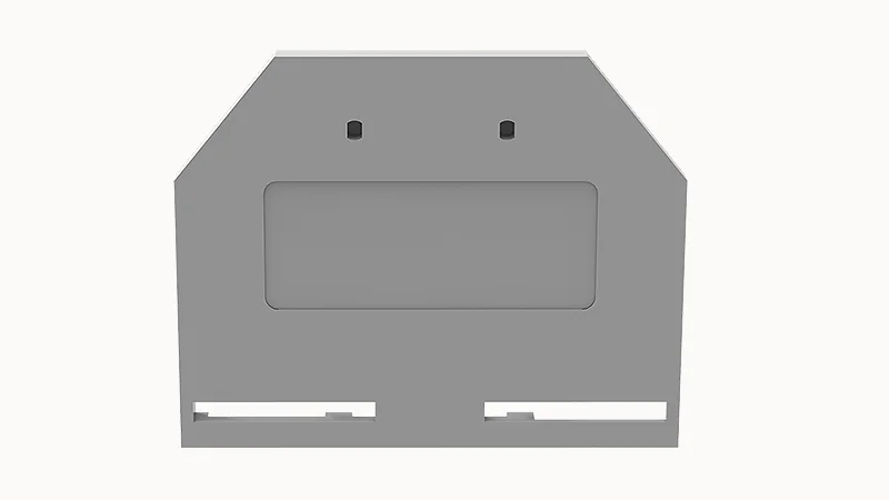 Торцевая крышка D-WS1.5-SD-01P-11 - Торцевая крышка, для клемм WS1.5-SD..., цвет: серый