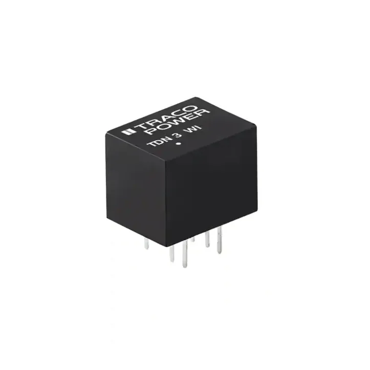TDN 3-1222WI - Преобразователь DC/DC на печатную плату вход 12В двуполярный выход ±12В 0.125A/-0.125A 3Вт 6-Pin DIP модульный