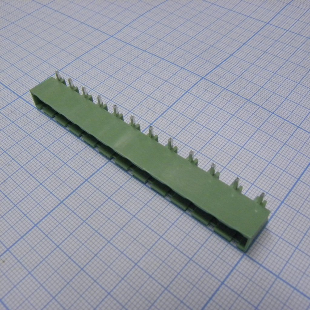 2EDGRC-7.5-12P-14-00A(H) - Разъемный клеммный блок на плату, 12 контактов. Серия 2EDGRC-7.5