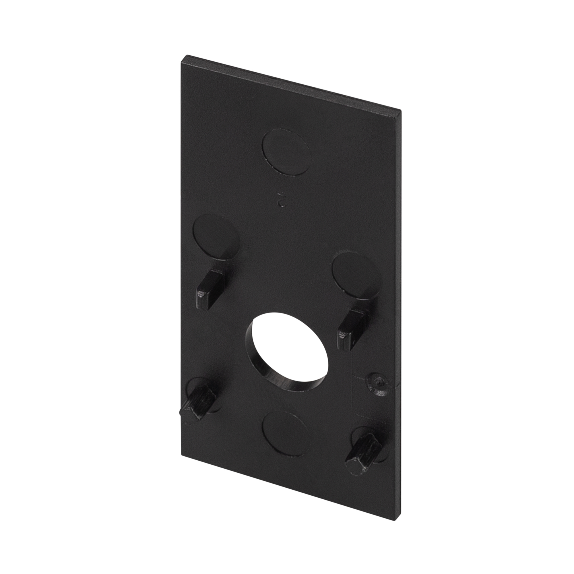 Заглушка MAG-ORIENT-CAP-POWER-2652 (BK) 033748(1) - Боковая заглушка для магнитного трека MAG-ORIENT с отверстием для ввода питания. Материал пластик, цвет черный. Размеры 53x26.5x2мм. В комплекте 1 шт.