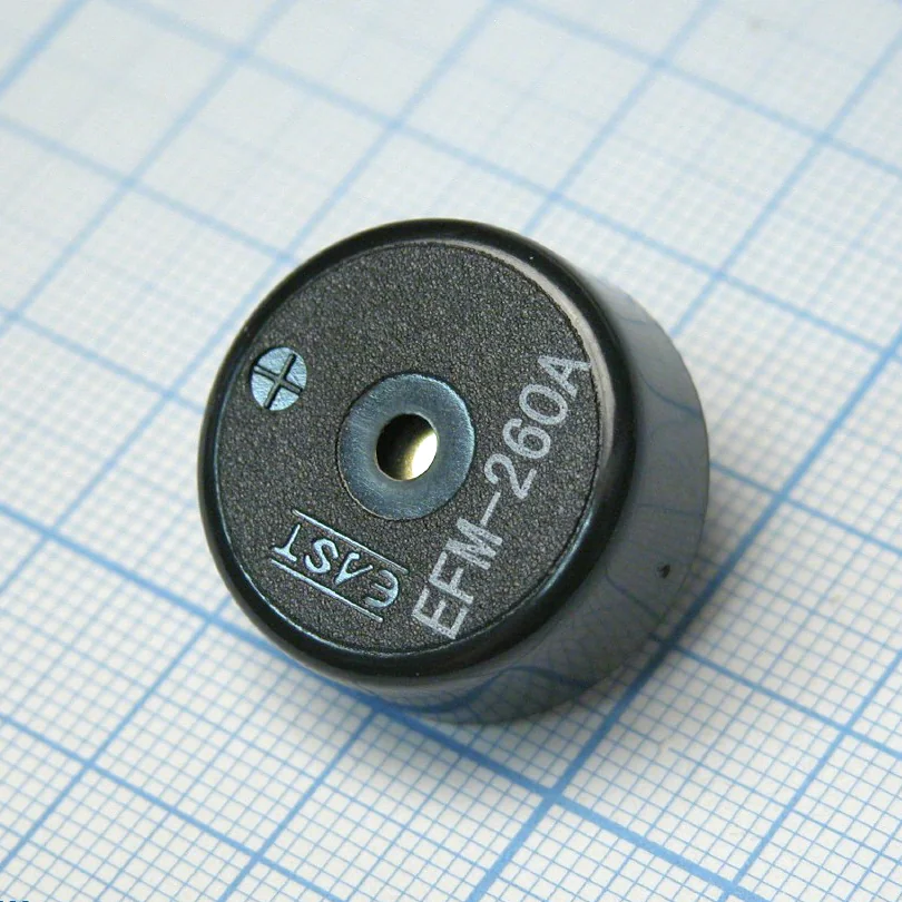 EFM-260A - 85дБ/24В/12мА диаметр 23мм генератор 3.5кГц