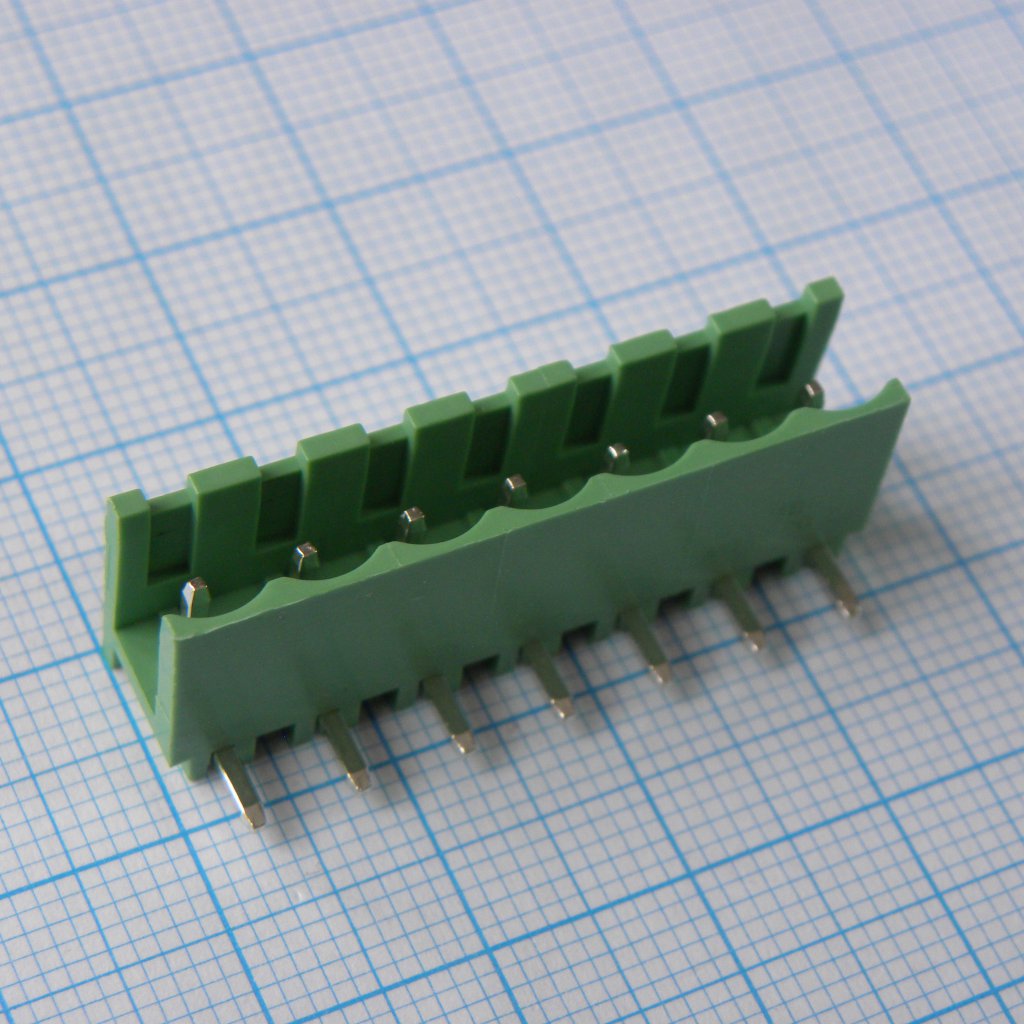 2EDGR-5.0-07P-14-00A(H) - Разъемный клеммный блок на плату, 7 контактов. Серия 2EDGR-5.0