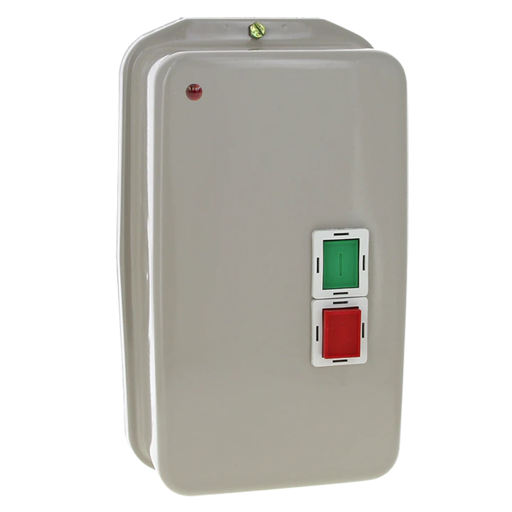 Пускатель в корпусе IP65 КМЭ 80А 400В с РТЭ Ir-63-80А и индик. PROxima ctrp-r-80-400v-led