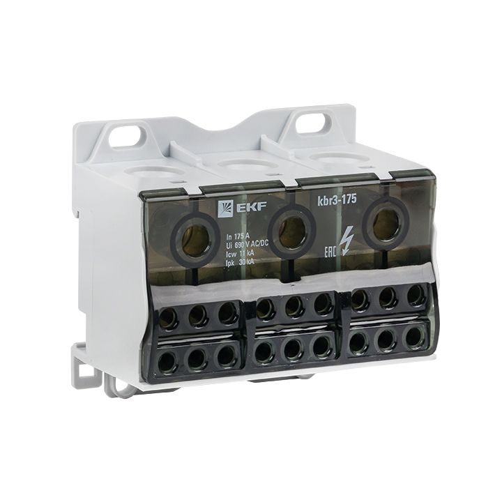 Блок распределительный КБР тройной 175A PROxima kbr3-175