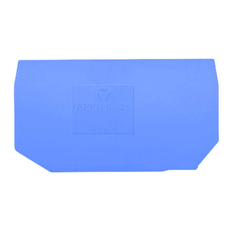 Крышка бок. APFN 4 BLAU - Крышка боковая, для клемм WKFN 4...,  цвет: синий