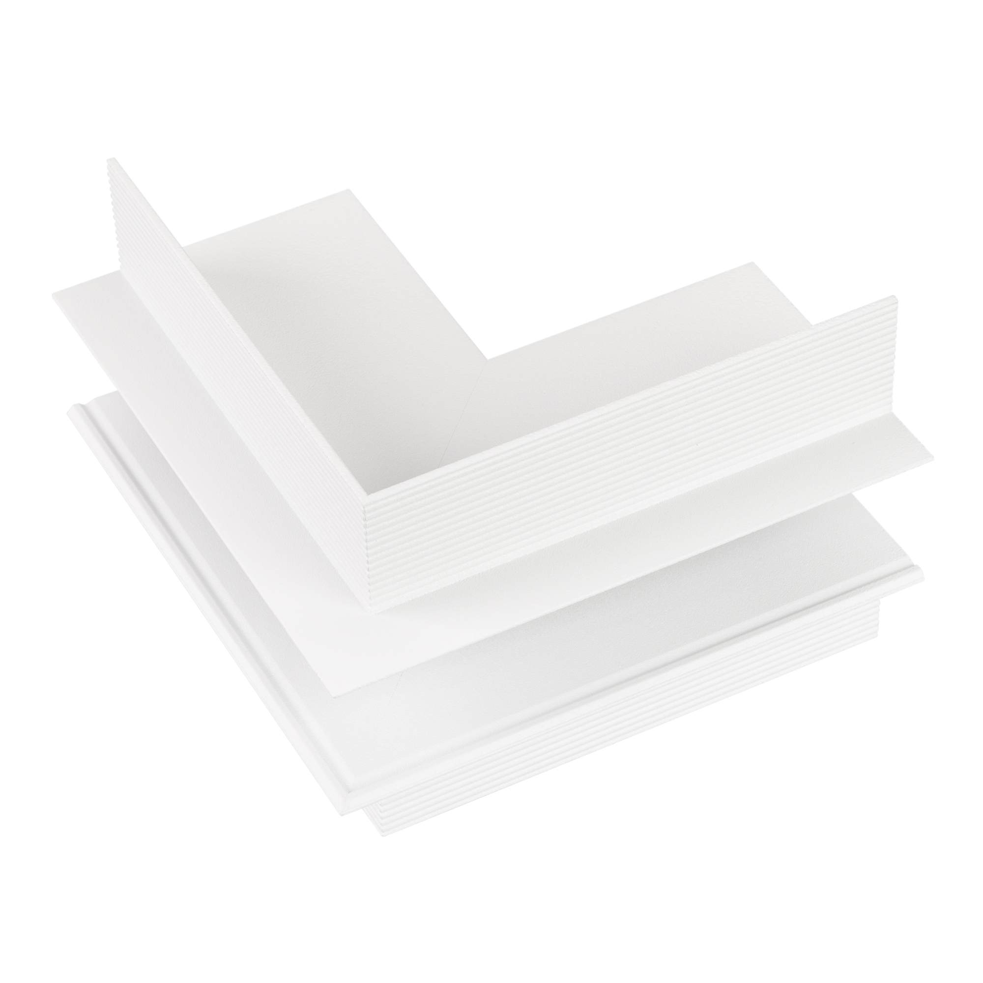 Коннектор угловой MAG-ORIENT-CON-2652-FDW-L90-EXT (WH, внешний) 037786 - Угловой внешний коннектор для накладного трека MAG-TRACK-2652. DC48V. Материал алюминий, цвет белый. Размеры 100x100x26x52мм. Аксессуары для соединения с треком приобретаются отдельн