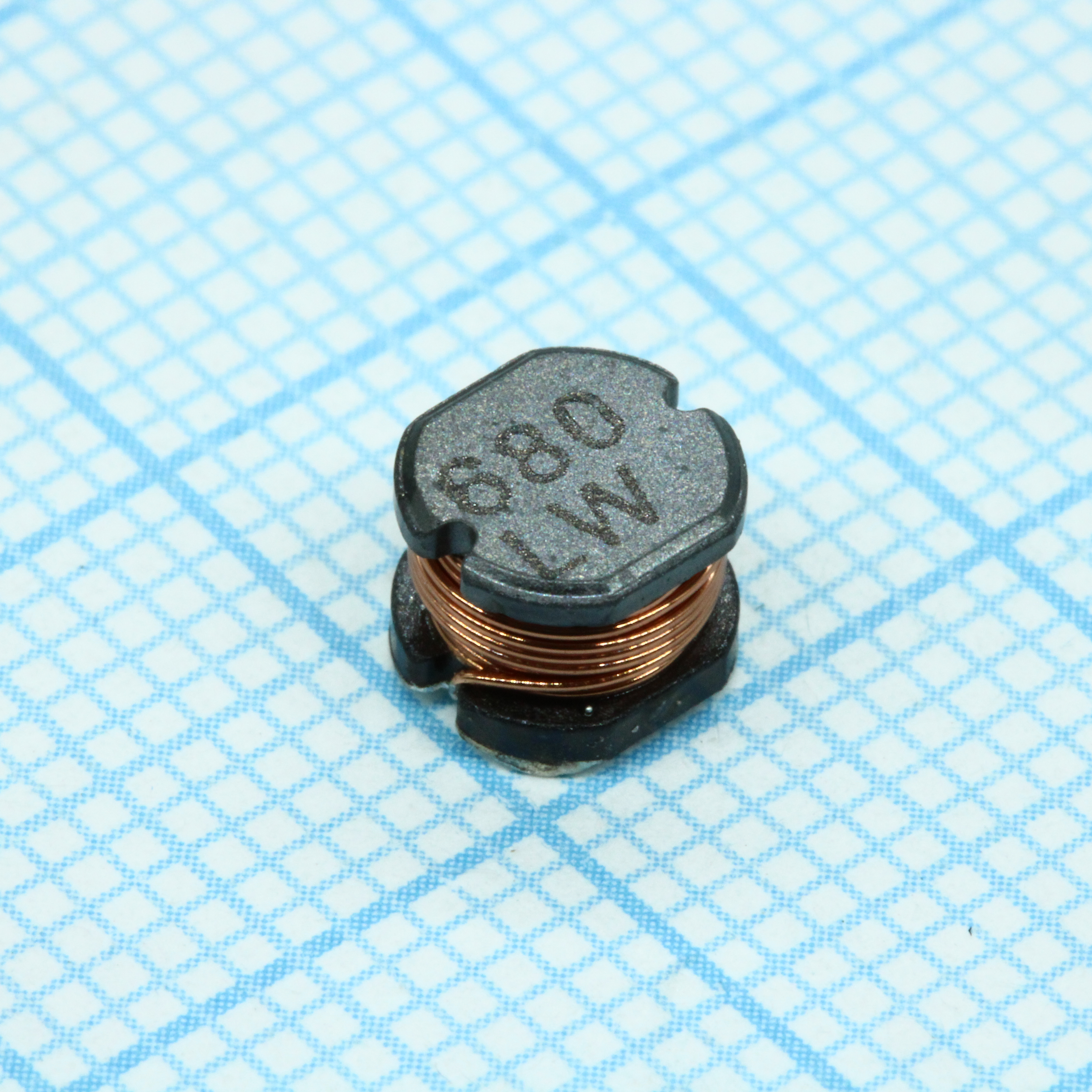 CD54NP-680KC - Силовая SMD индуктивность 68мкГн ±10% 0.61A 0.46Ом без магнитного экрана