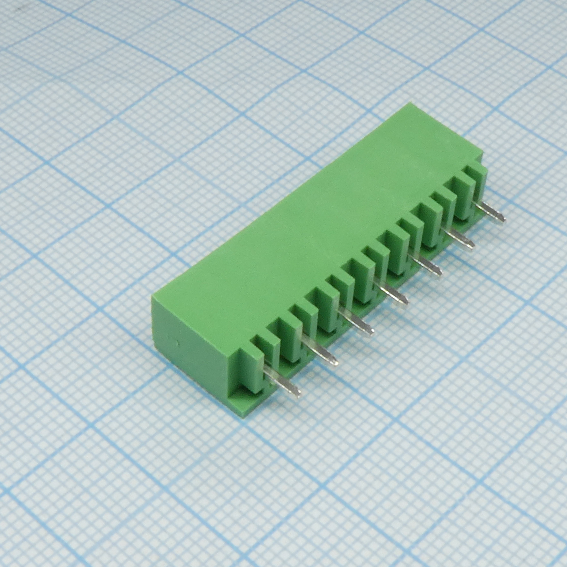 2EDGVC-5.08-07P-14-00A(H) - Разъемный клеммный блок на плату, 7 контактов. Серия 2EDGVC-5.08