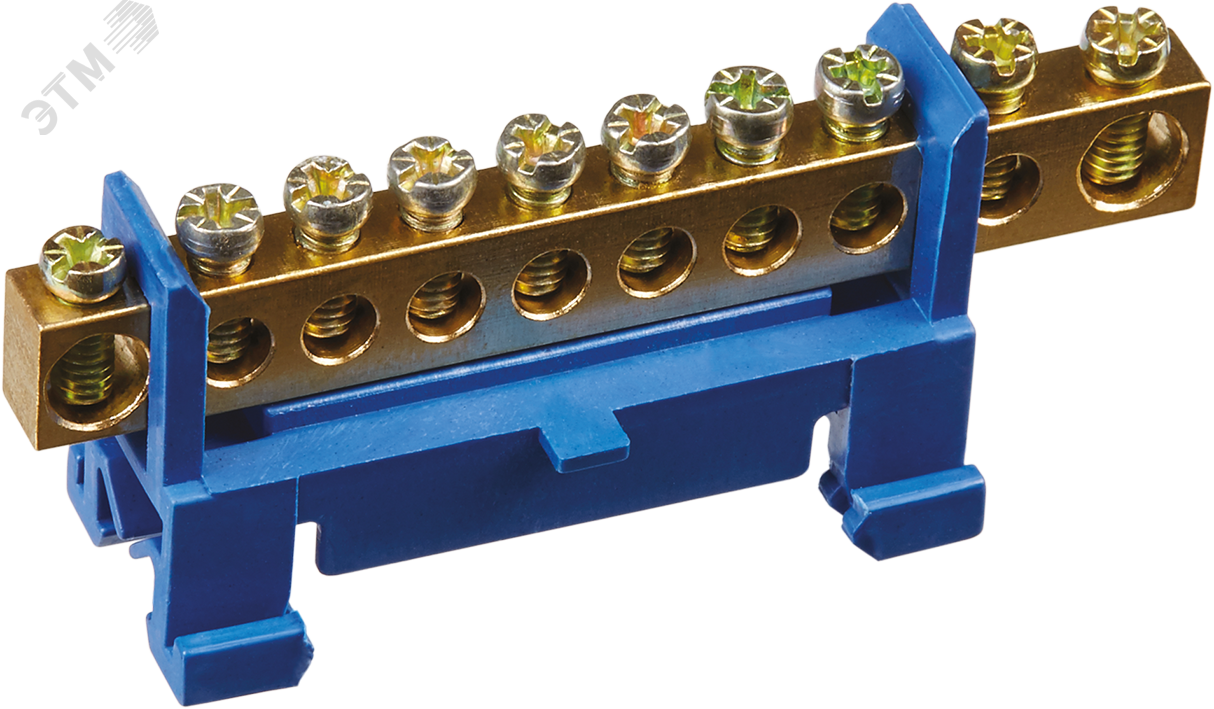 Шина нулевая на DIN-изоляторе тип Стойка NBB-M69-10P/B 17318