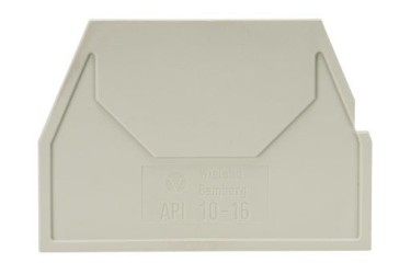 Крышка бок. API 10-16 - Крышка боковая, для клемм WKI 10... / WKI 16..., цвет: серый