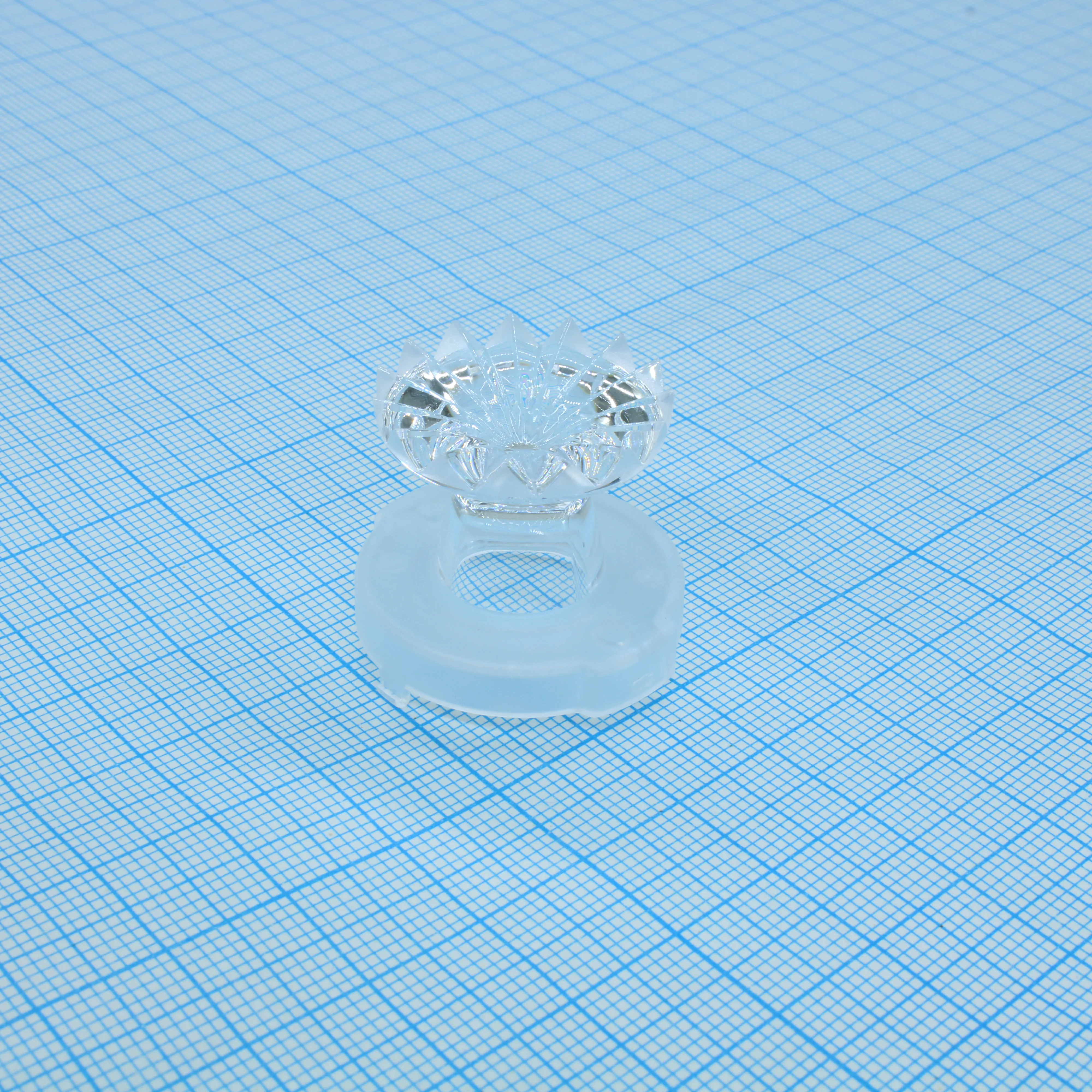 ALCLL031 - Линза свеча, 300°, D=30.27mm H:22.56mm, PMMA