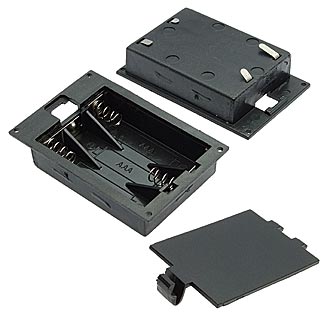 AAA*3 64*64*14MM - Батарейный отсек AAA*3 64*64*14 мм, закрытый