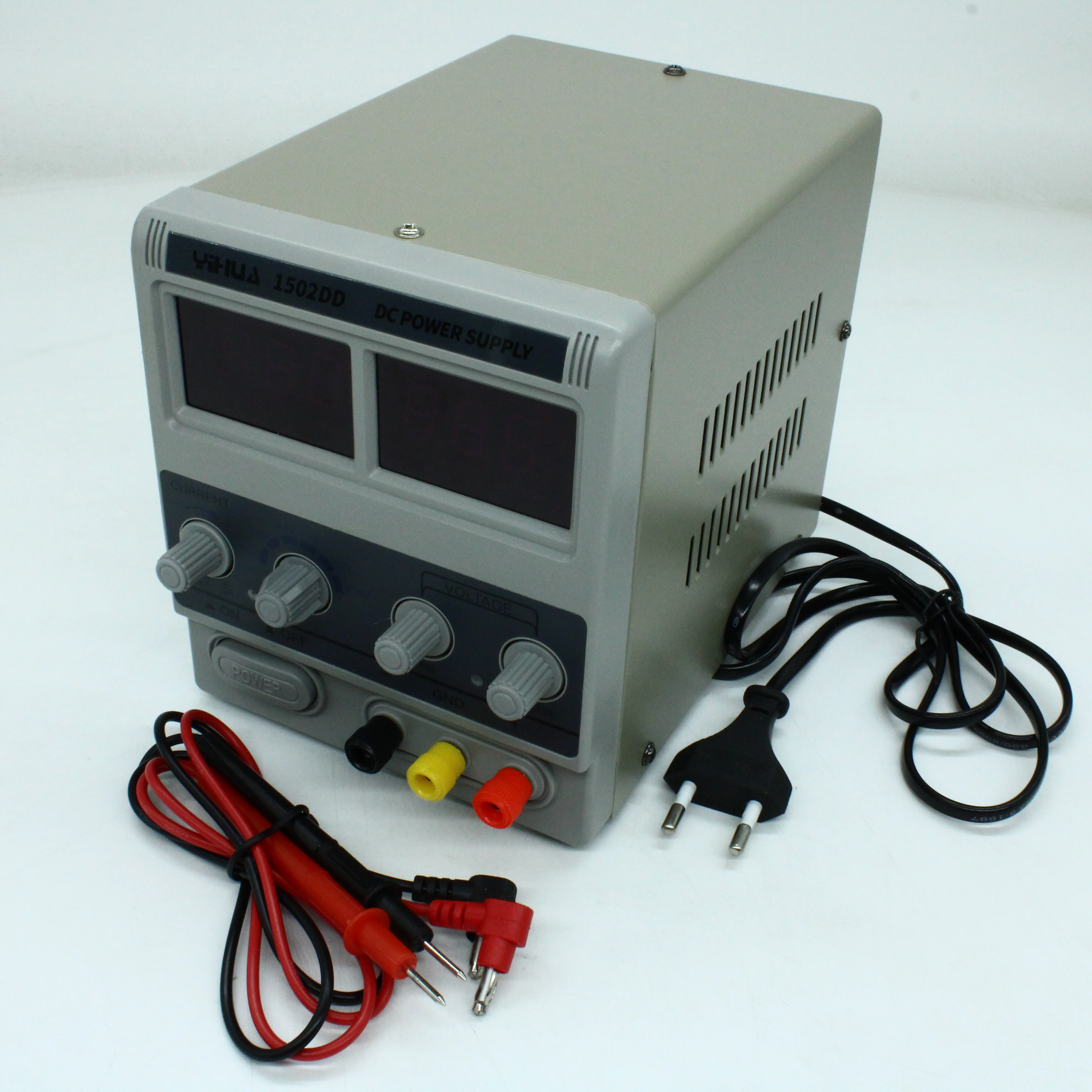 YIHUA 1502DD - Блок питания лабораторный одноканальный 0....15В/0.6....2А