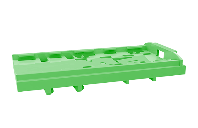 Кронштейн TPA NS 35T-GN - Кронштейн для DIN-рейки, для блоков TPA2.5…, TPA6/2.5…, цвет: зеленый