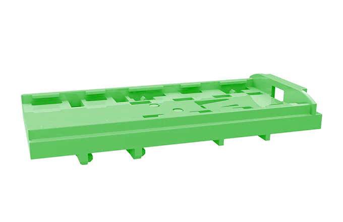 Кронштейн TPA NS 35T-GN - Кронштейн для DIN-рейки, для блоков TPA2.5…, TPA6/2.5…, цвет: зеленый
