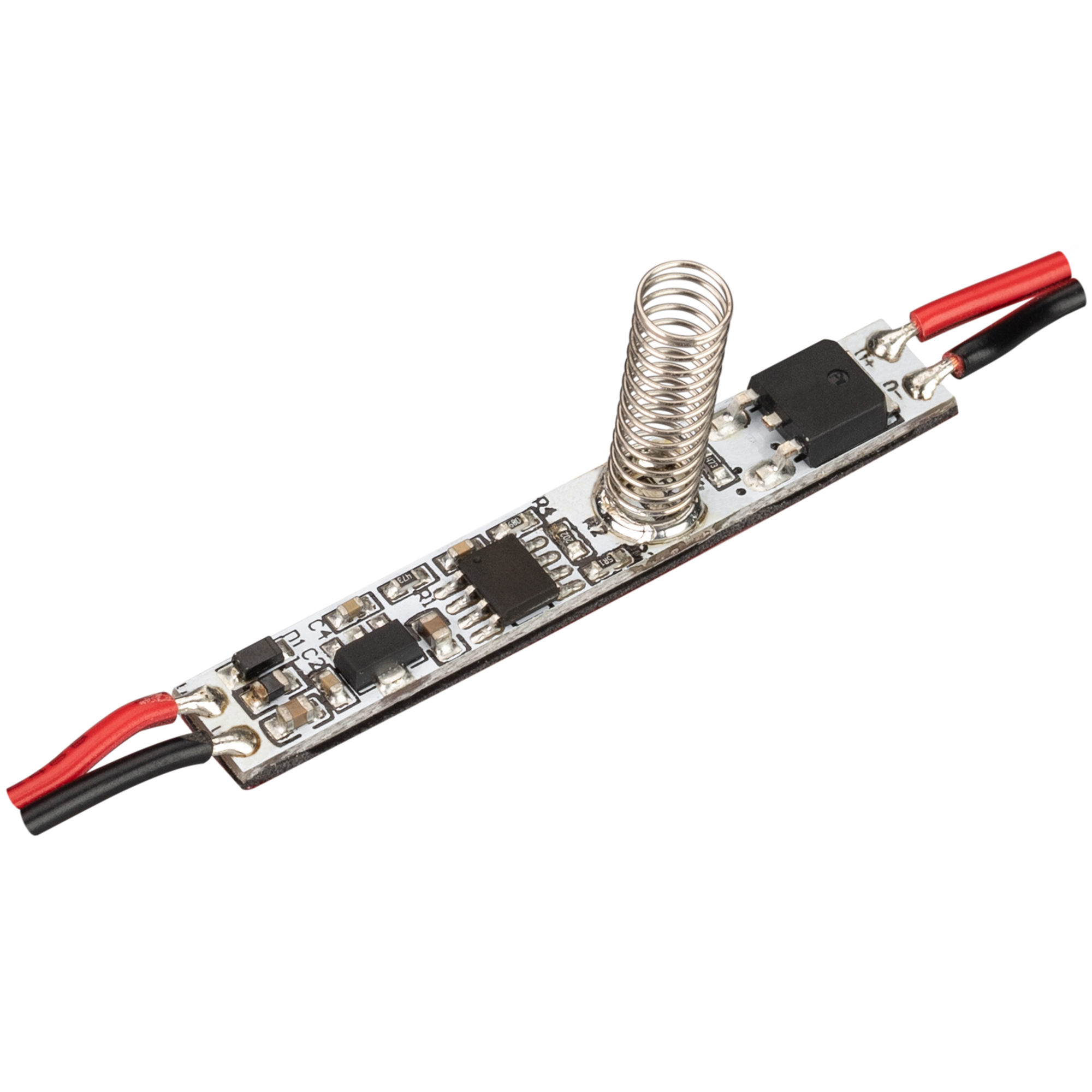 Микродиммер SMART-D13-H20-DIM (12-24V, 1x3A, Sens) 031620 - Диммер для монохромной светодиодной ленты (ШИМ), встраиваемый в алюминиевый профиль. Питание/рабочее напряжение 12-24VDC, максимальный ток 3A на канал, 1 канал, максимальная мощность 36-72W. Габа