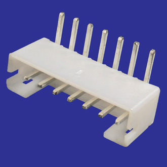 WB-07R (MW-7MR)   PITCH 2.00 М - Разъем питания 7 контактов, вилка угловая на плату, шаг 2,00мм