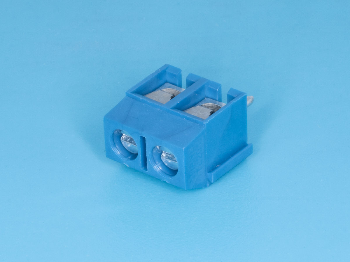 TB-12A - Клеммник с винтом 2 позиции, шаг 5,00мм