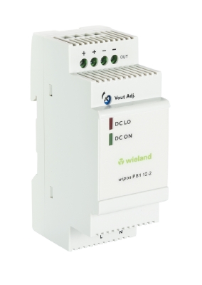 Блок питания WIPOS PB1 12-2 - Источник питания, однофазный, 12 V / 2 A, 24 W; диапазон входных напряжений: 90 – 264 V AC, 120 – 375 V DC; габариты (мм): ширина x высота x глубина: 35 x 91 x 57; вес 0,13 кг; монтаж: на DIN рейку, температура окружающей сре