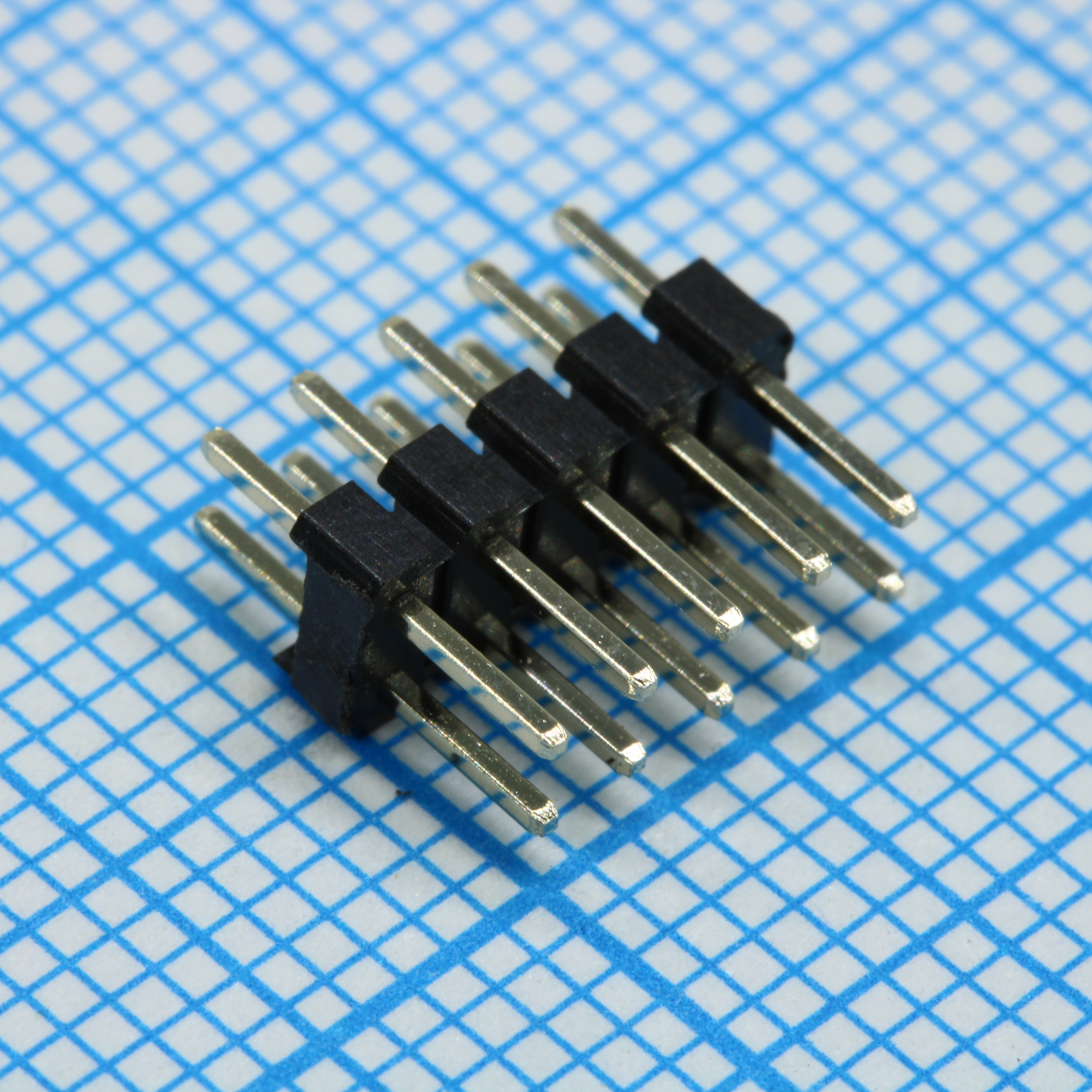 DS1025-05-2X5P8BV1-B - Вилка штыревая 2.0мм 2x5 прямая