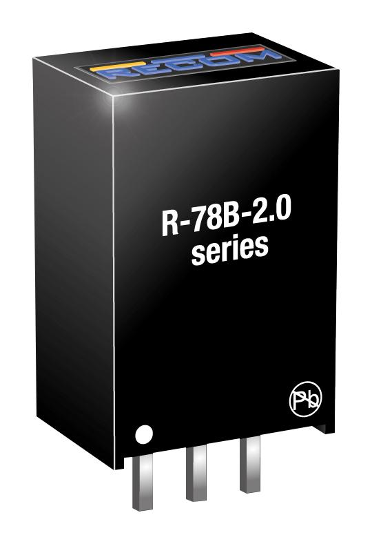 R-78B3.3-2.0 - Преобразователь DC/DC на печатную плату вход 24В выход 3.3В 2A 3-Pin SIP модуль туба