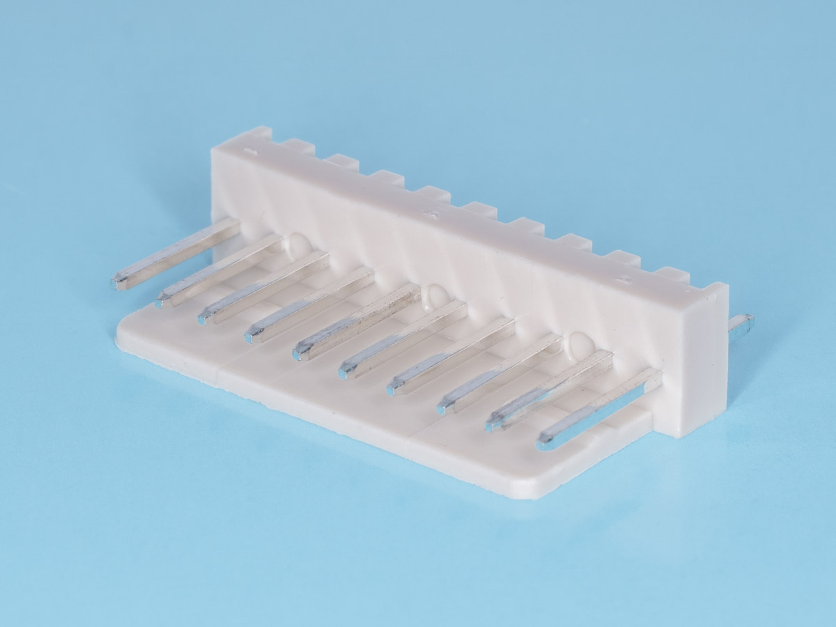 WF-10 - Разъем питания 10 контактов, вилка на плату, шаг 2,54мм