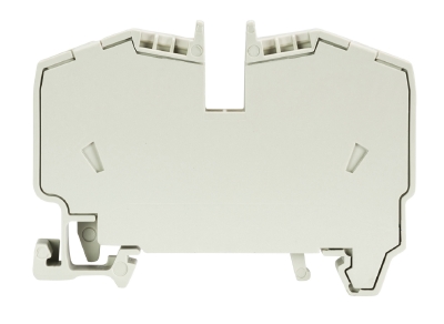 Клемма WKF 6/35 - Проходная клемма, тип фиксации провода: пружинный, номинальное сечение: 6 мм кв., 41A, 800V, ширина: 8 мм, цвет: серый, тип монтажа: DIN 35