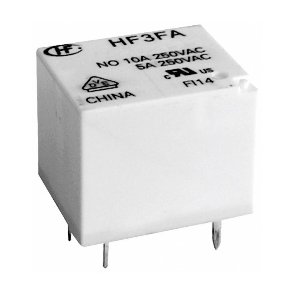 HF3FA/024-ZSTF - Сверхминиатюрное силовое реле серия HF32A SPDT (одна контактная группа-два направления) катушка 24В