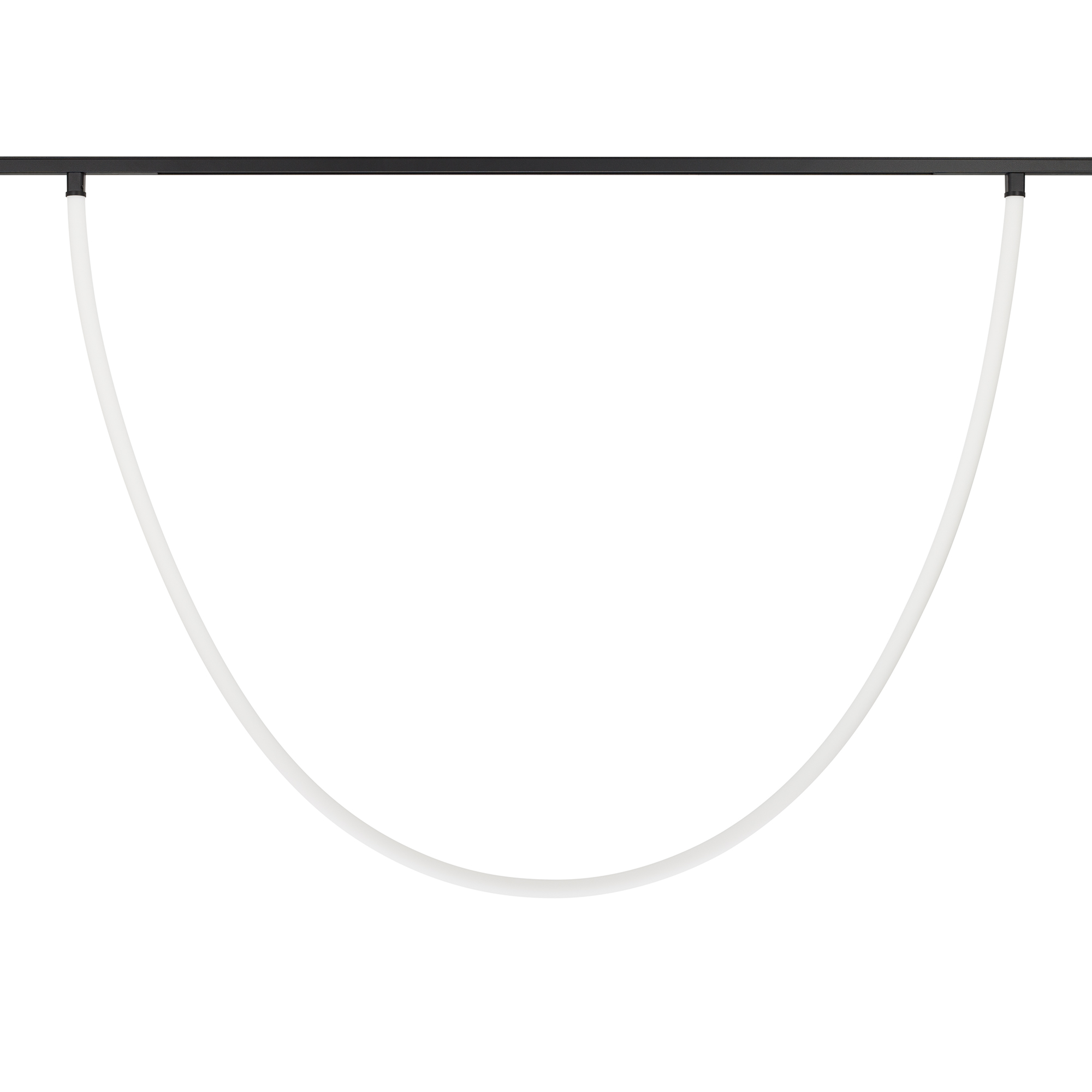 Светильник MAG-ORIENT-TUBE-ELASTIC-R25-L2500-35W Day4000 (BK, 360 deg, 48V, DALI) 044331 - Светильник гибкий для магнитных треков серии ORIENT с управлением DALI. Мощность 35 Вт, св. поток 2275 лм, 65 лм/Вт, дневной 4000 K, CRI>90, угол 360°, напряжение п