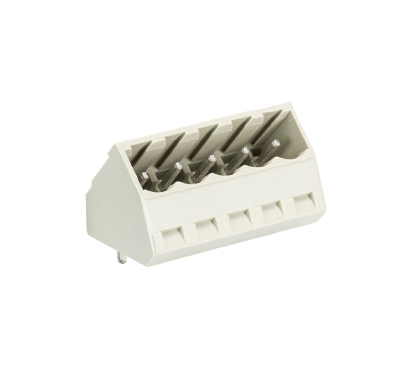 Вилка Wiecon 8113 S / 5 S OB GR - Вилочный разъем, угол 45 градусов, на плату, шаг 5 мм, 5 полюсов, фиксация на плате пайкой, 400V, 12А, без маркировки, цвет: серый, серия 8113 S S Вилка Wiecon 8113 S / 5 S OB GR - Вилочный разъем, угол 45 градусов, на плату, шаг 5 мм, 5 полюсов, фиксация на плате пайкой, 400V, 12А, без маркировки, цвет: серый, серия 8113 S S