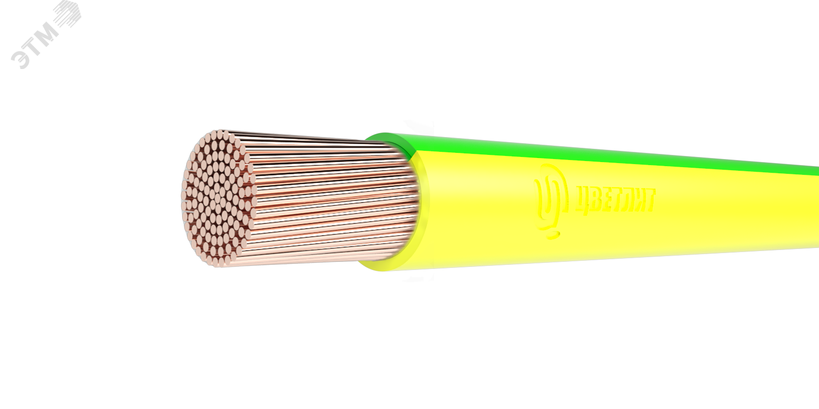 Провод ПуГВнг(А)-LS 1х50 450/750В Ж/З (м) 00-00130621