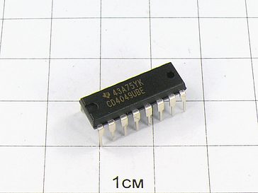 Микросхема CD4049UBE