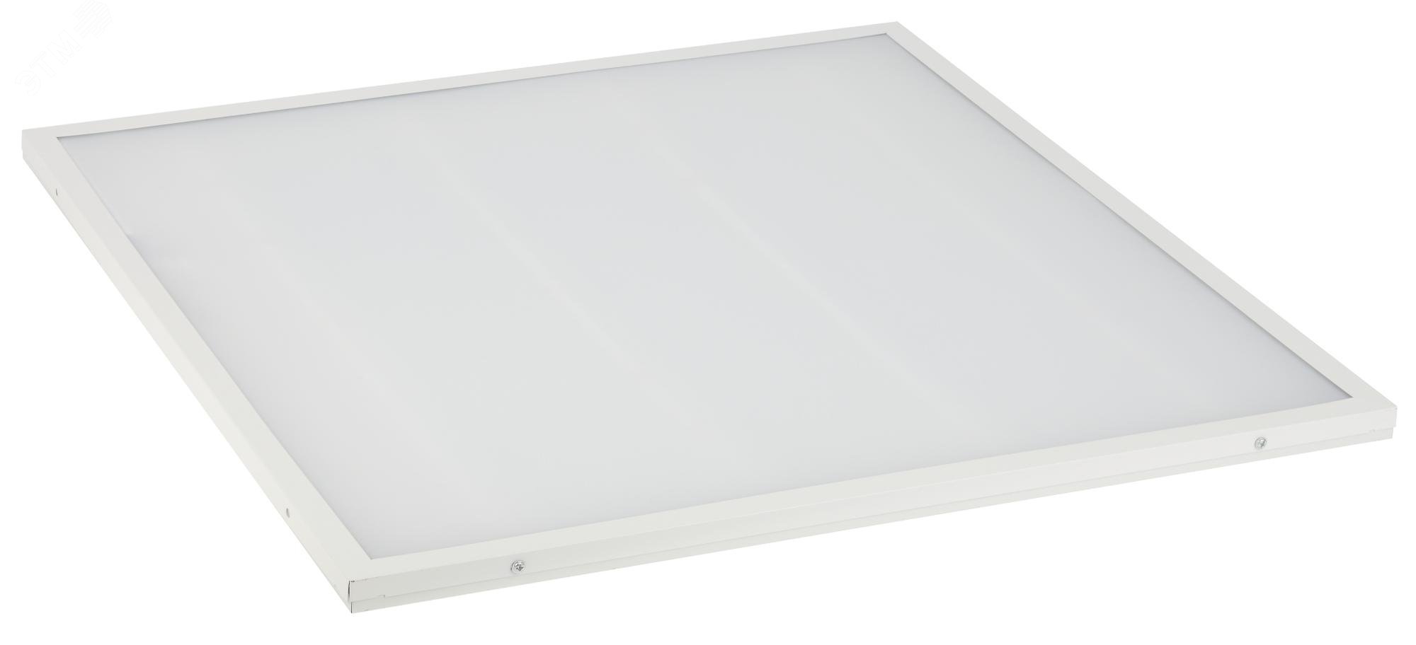 Светильник светодиодный SPO-6-36-4K-M 36Вт 4000К IP40 3060лм 595х595х19 универс. с коннектором д/БАП с драйвером матов. Б0047785