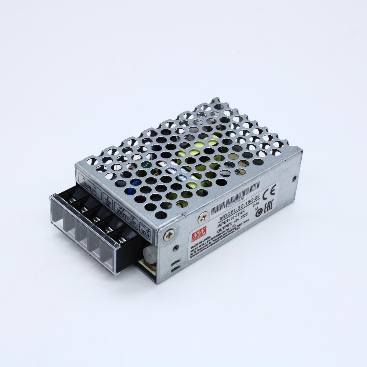 SD-15C-05 - DC-DC, 15Вт, Uвх=36 - 72B DC, выход 5B/2.5A, изоляция 3000B DC, в кожухе 79x51x28мм, -10...+60°C
