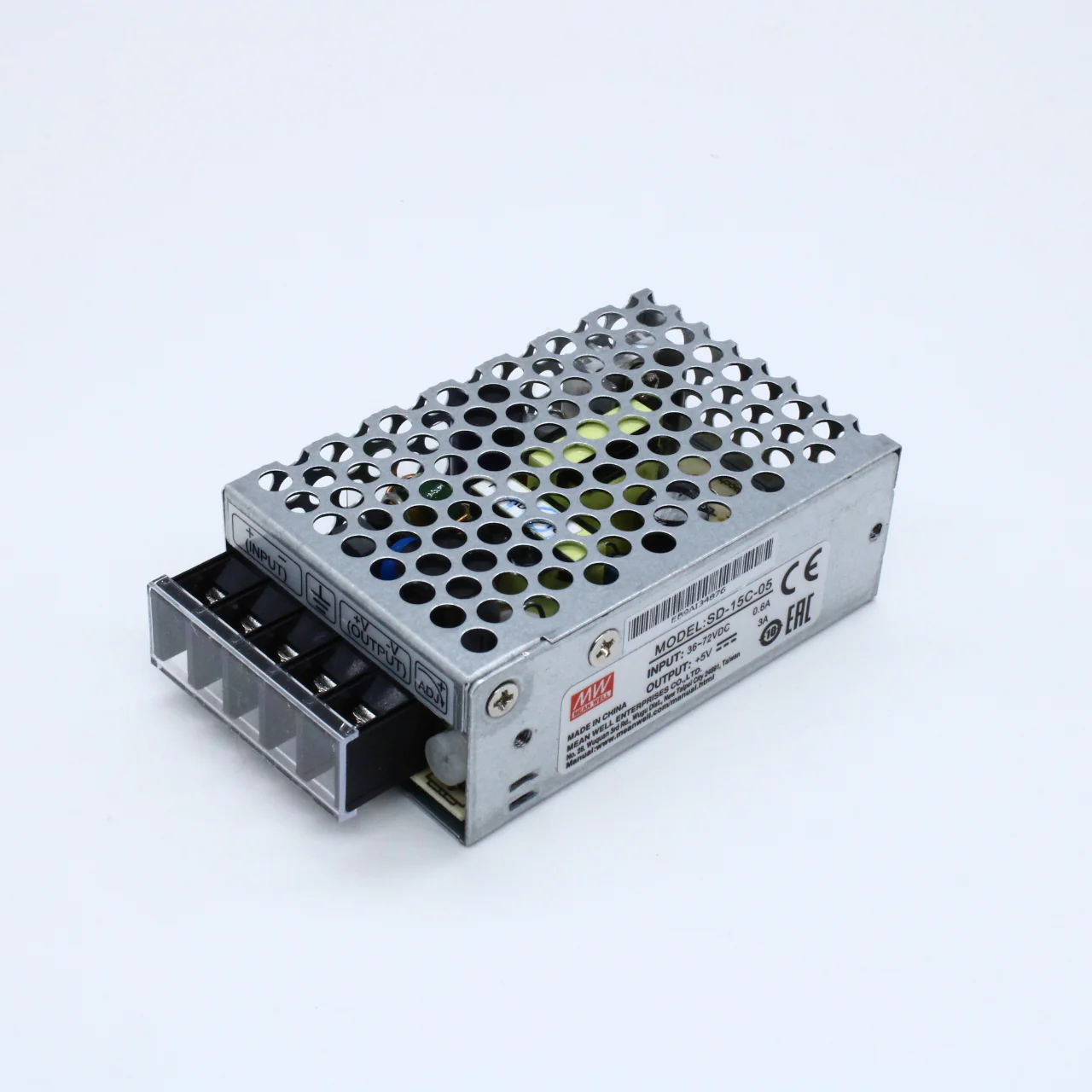 SD-15C-05 - DC-DC, 15Вт, Uвх=36 - 72B DC, выход 5B/2.5A, изоляция 3000B DC, в кожухе 79x51x28мм, -10...+60°C