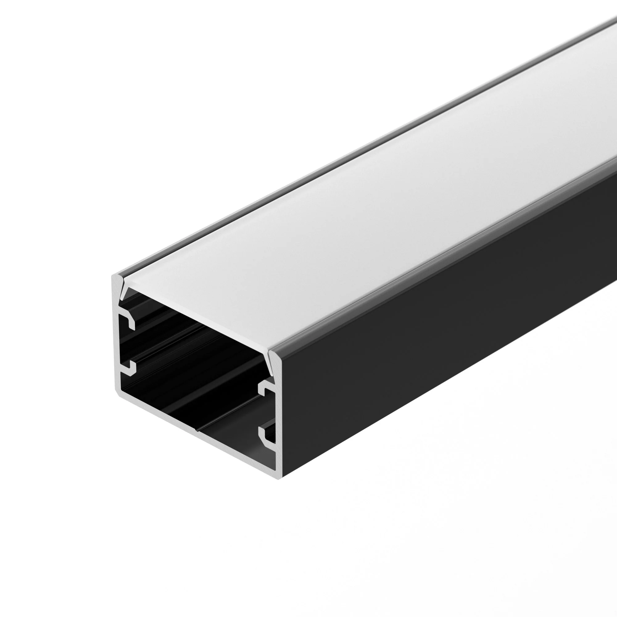 Профиль PLS-LOCK-H16-SMT-2000 ANOD BLACK 033295 - Алюминиевый анодированный профиль для светодиодных лент и линеек. Анодированный в чёрный цвет. Габаритные размеры (LхWхH): 2000x26,2x16,2 мм. Ширина площадки для ленты 24 мм. Экраны, заглушки и другие аксе
