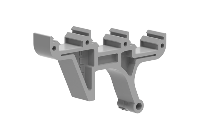 Держатель маркировки TPZJ2.5-3-GY - Держатель маркировки, для клемм серии TP, цвет: серый
