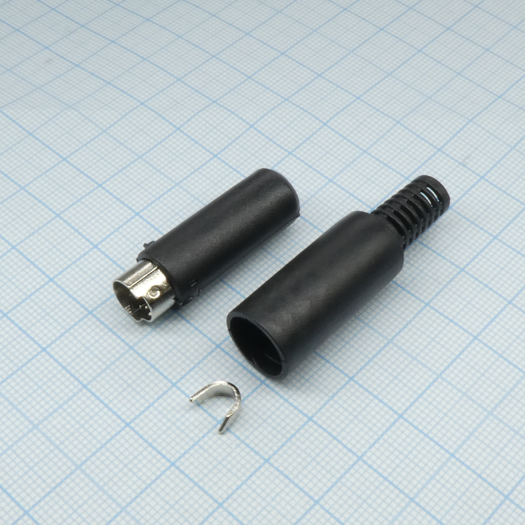 KLS1-294M-6B - Вилка mini DIN 6 контактов на кабель