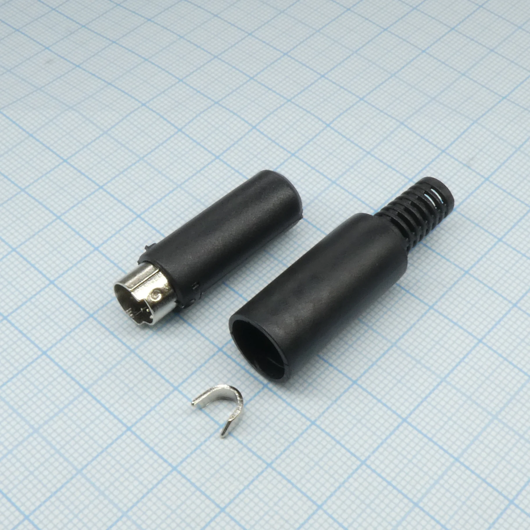 KLS1-294M-6B - Вилка mini DIN 6 контактов на кабель