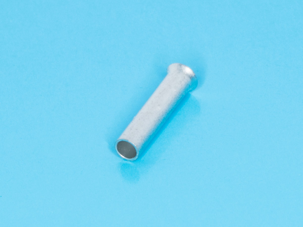 TC-1.0-8 - Наконечник 8мм для обжима многожильного кабеля 1,0мм, кратно 100шт.