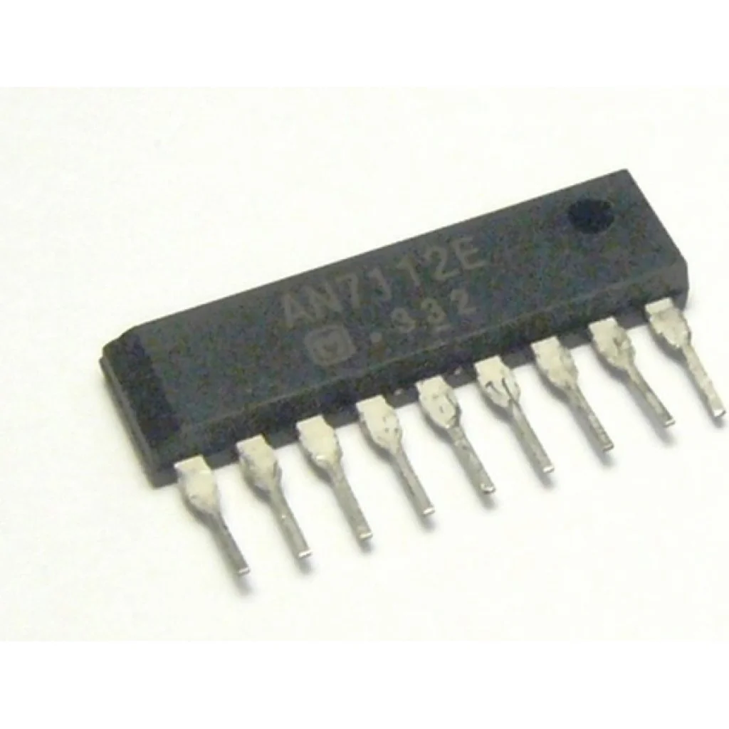 AN7112E - УHЧ 0.7Вт (9В/16 Ом)
