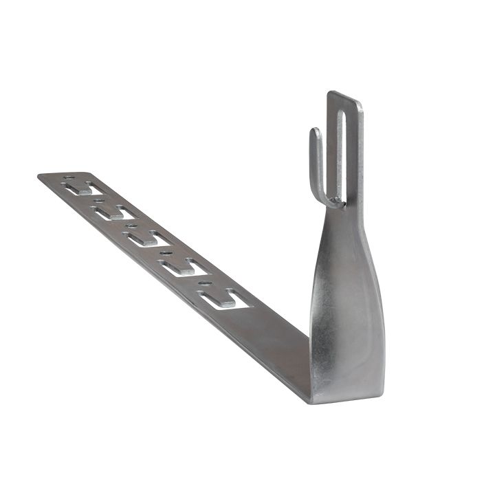 Держатель под черепицу L=415мм с крючком скрученный CZ PROxima lp-d2207-cz